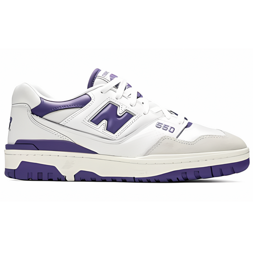 New Balance 550 Purple White