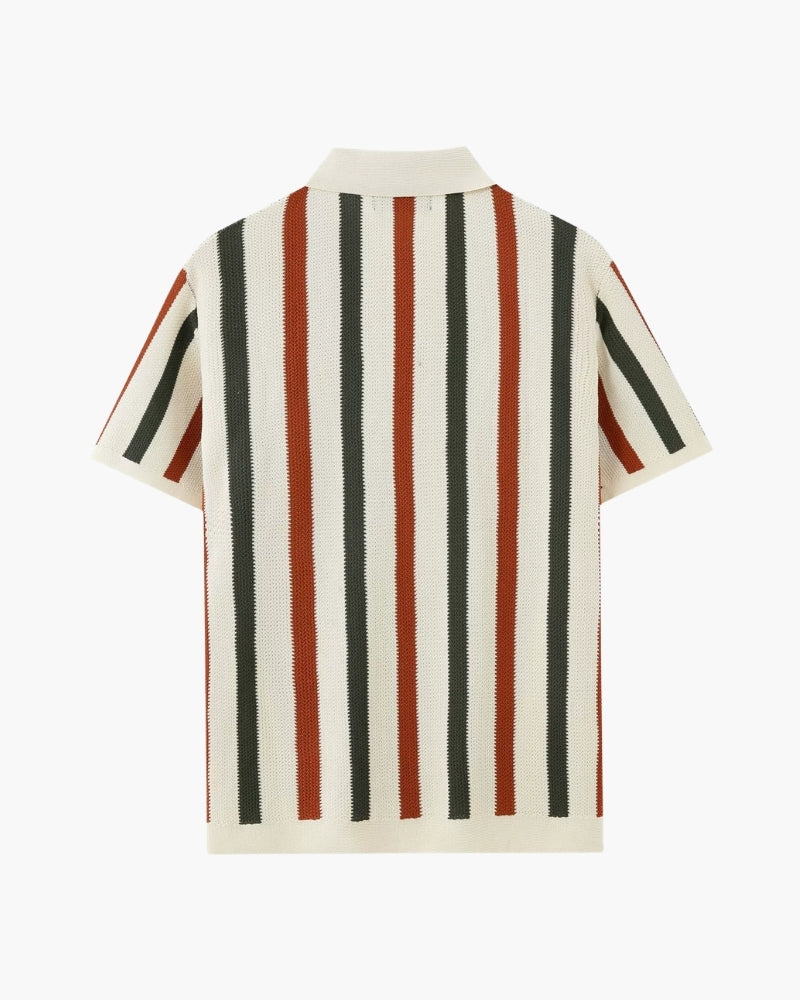 Wearing Resort Knit Stripe Polo
