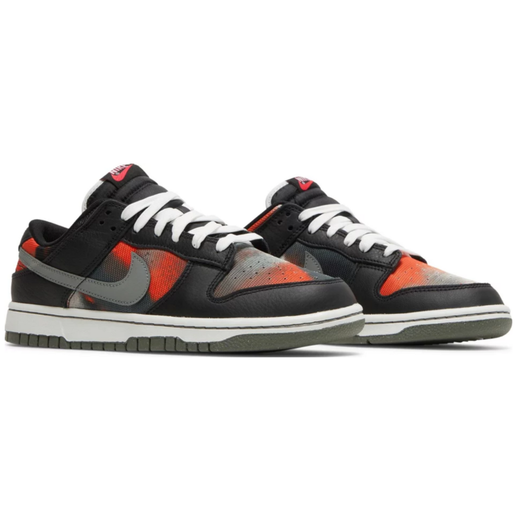Dunk Low "Graffiti Black Red"