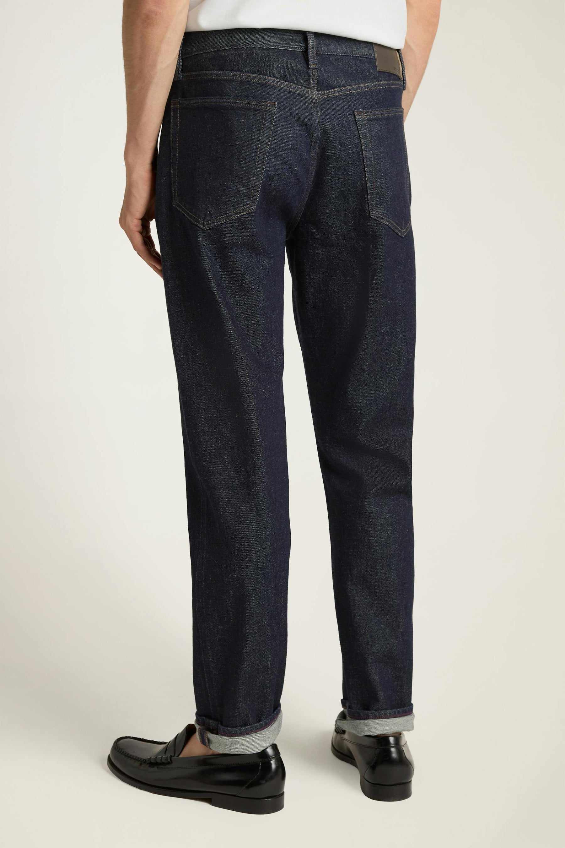 Calça Jeans Masculina Azul Escuro Sync