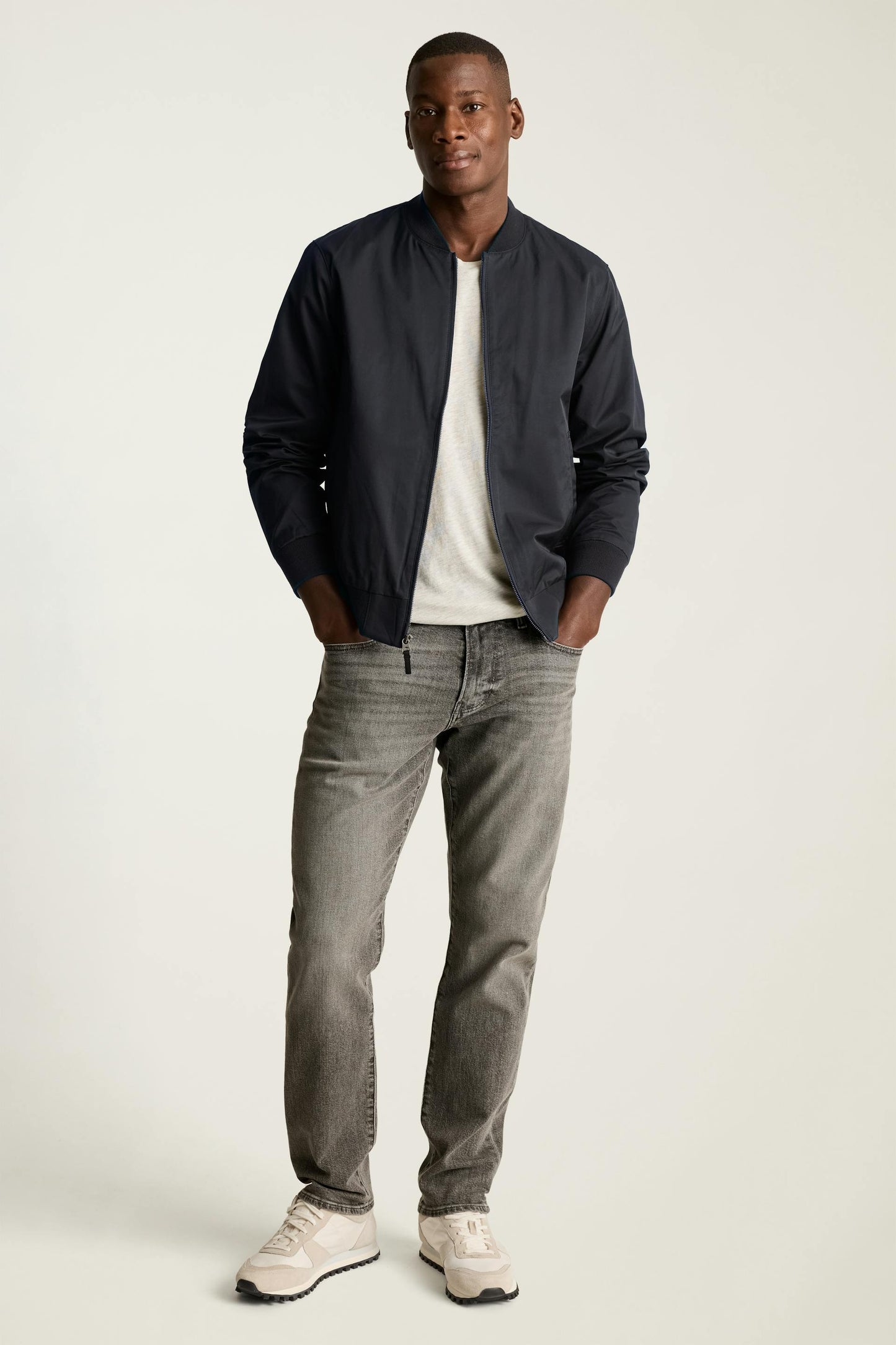 Calça Jeans Masculina Cinza Flux