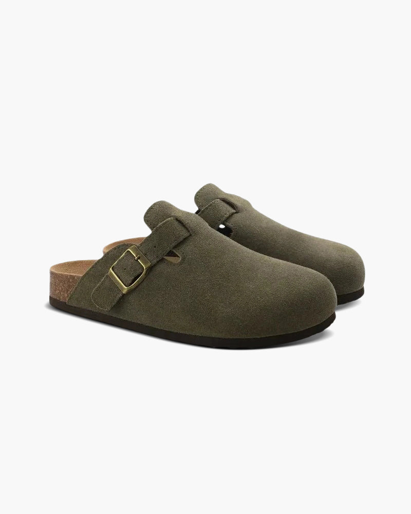 Men’s Comfort Suede Clogs