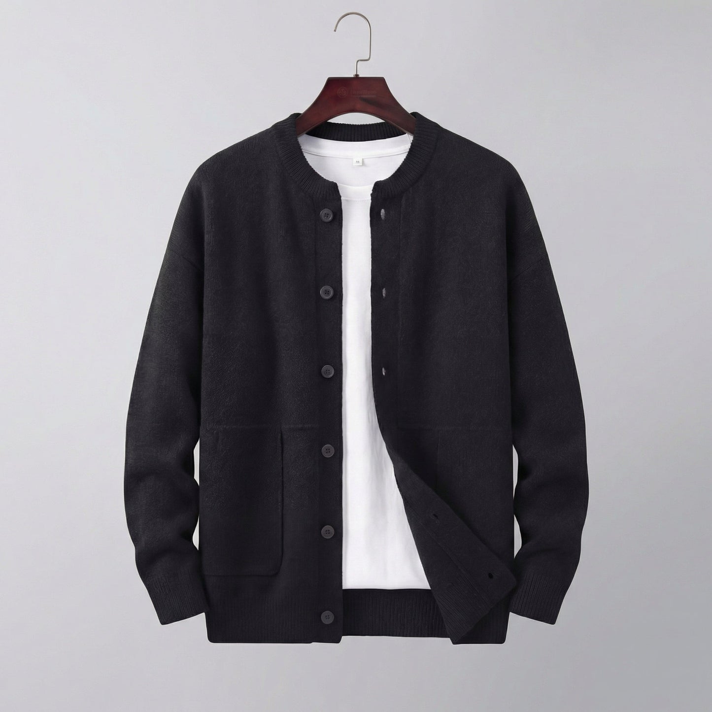 Men's Buttoned Cardigan