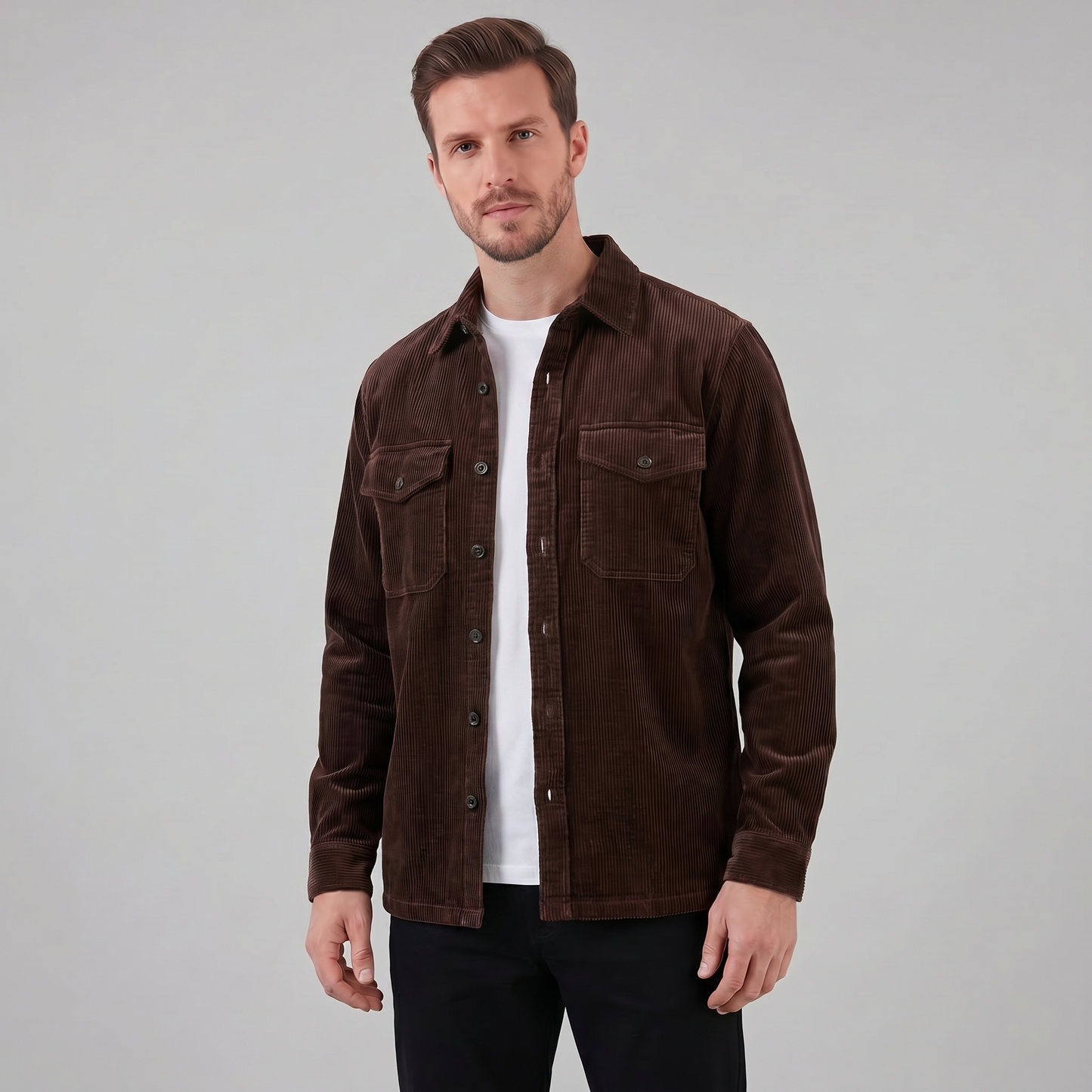 Men's Corduroy Overshirt