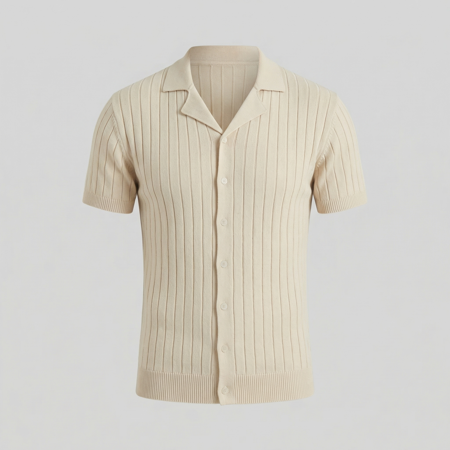 Men's Short Sleeve Knitted Shirt