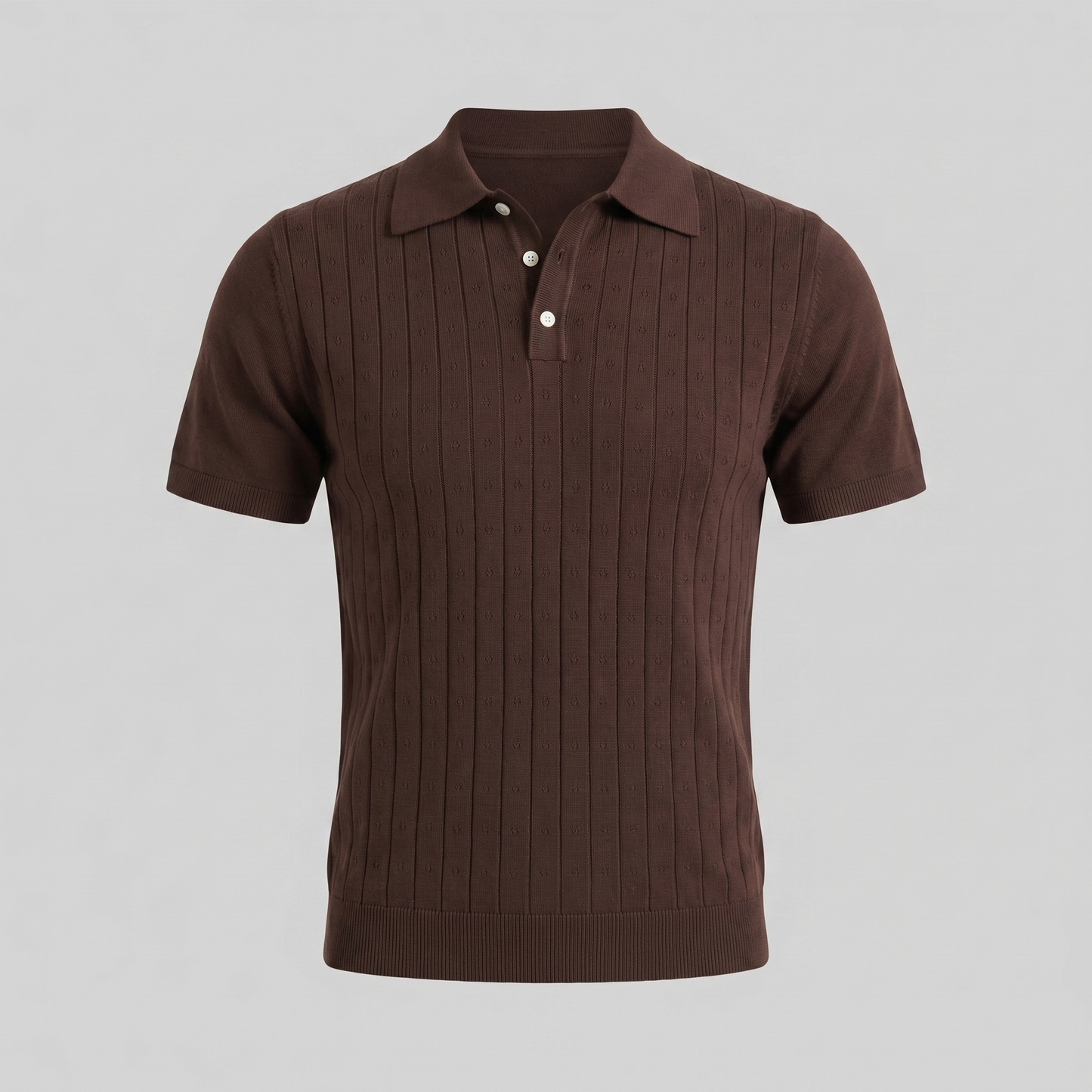 Men's Short-Sleeved Casual Polo Shirt
