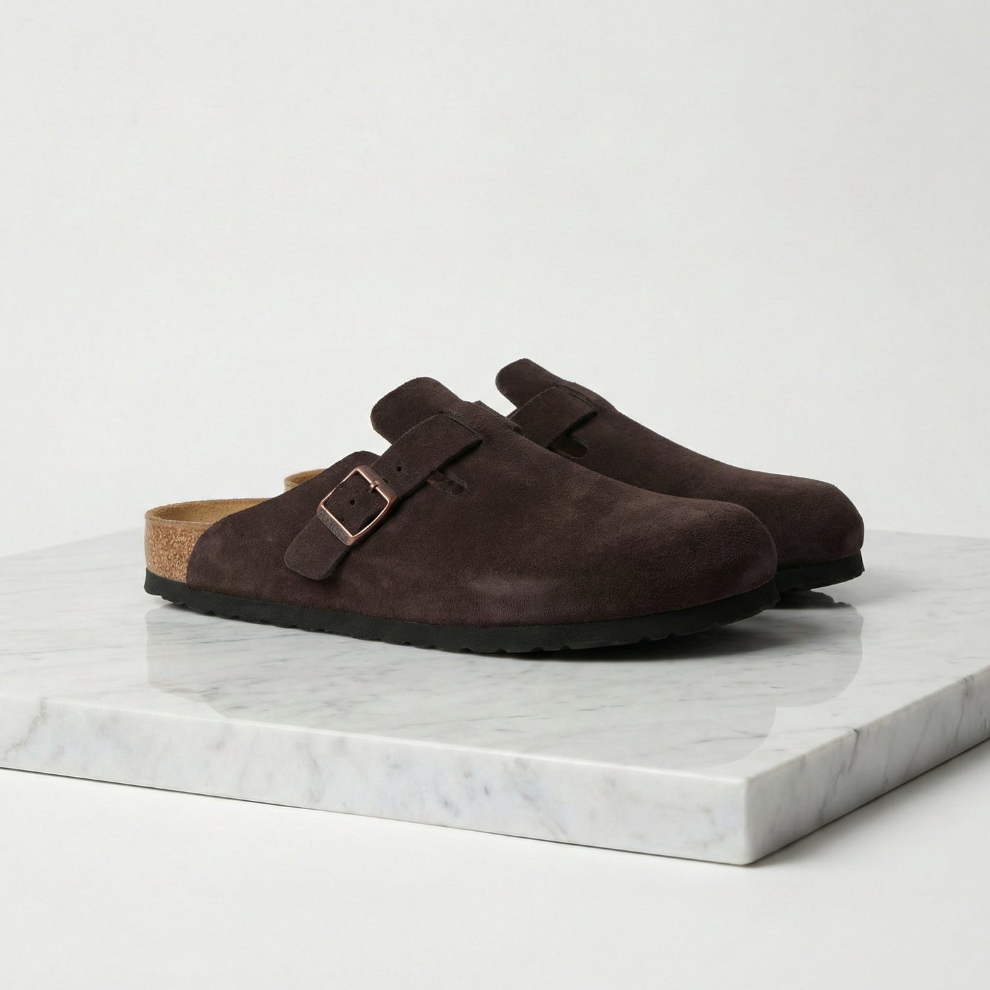 Men's Suede Clogs - Stylish Comfort Loafers
