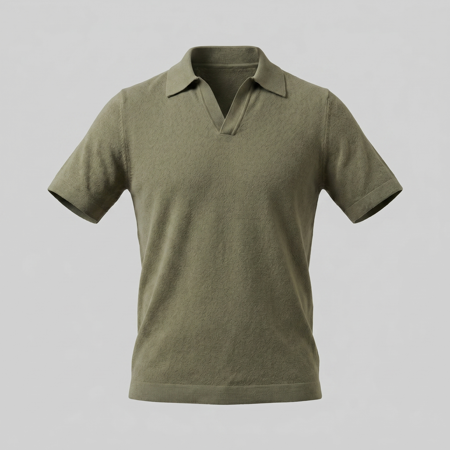 Men's V-Neck Summer Polo