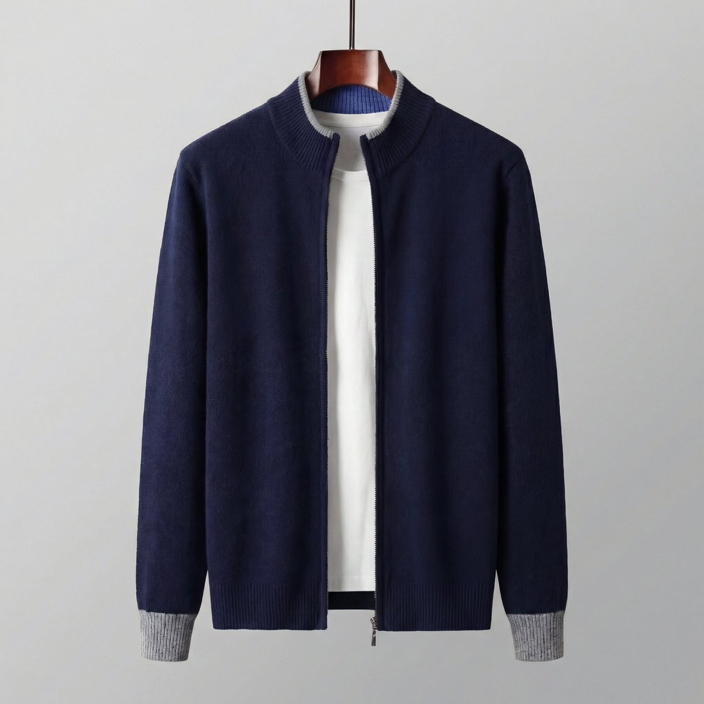 Men's Zip Sweater for Stylish Comfort