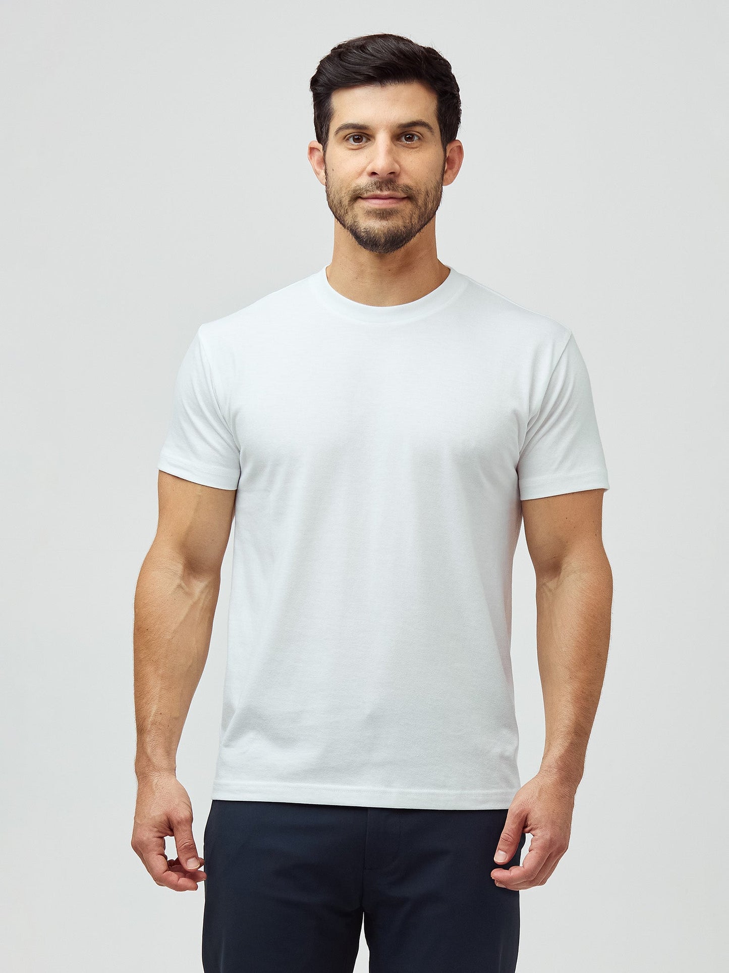 Kit 5 camisetas Masculinas Brancas