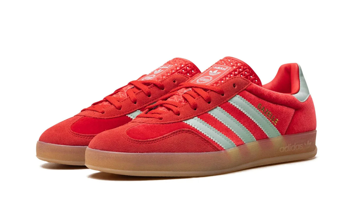 Adidas Gazelle Indoor Better Scarlet Green Velvet Red