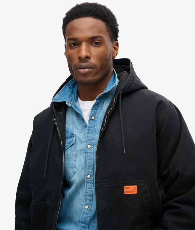 Jaqueta Masculina Bomber Masculina Surplus com Capuz