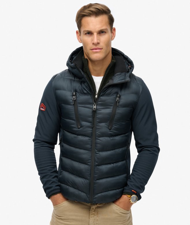 Jaqueta Puffer Masculina Com Capuz Bronx