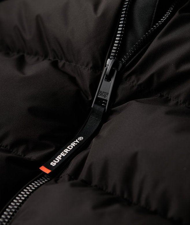 Jaqueta Masculina Puffer Esportiva com Capuz