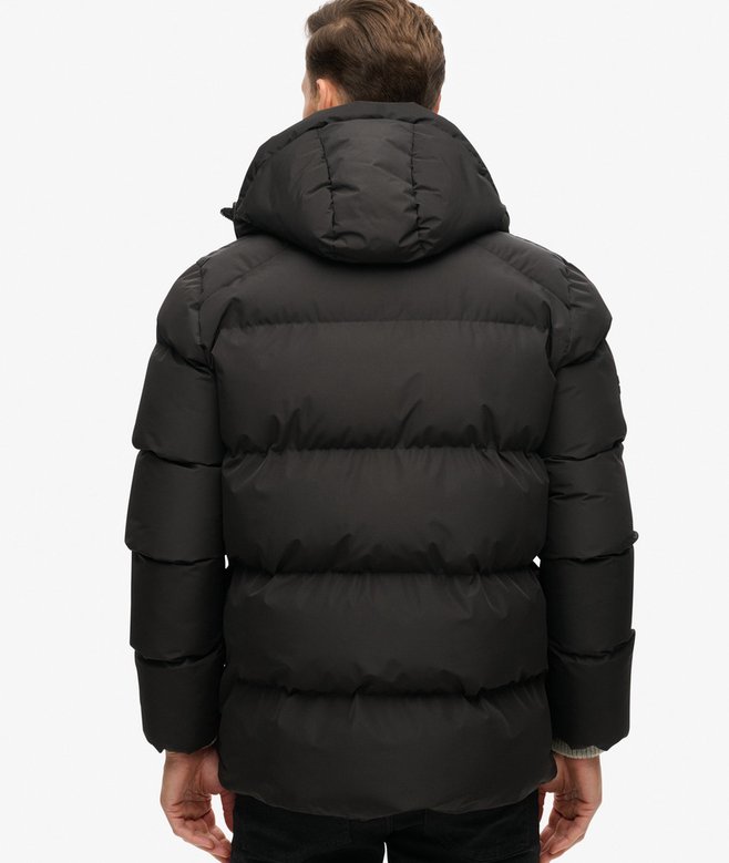 Jaqueta Puffer Masculina Com Capuz Armor