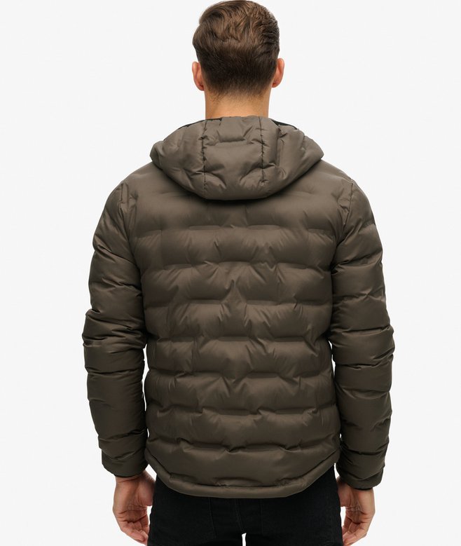 Jaqueta Puffer Masculina Grid