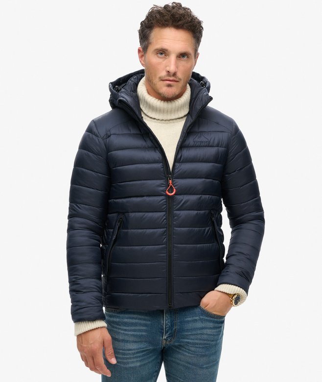Jaqueta Masculina Acolchoada Esportiva Fuji com Capuz