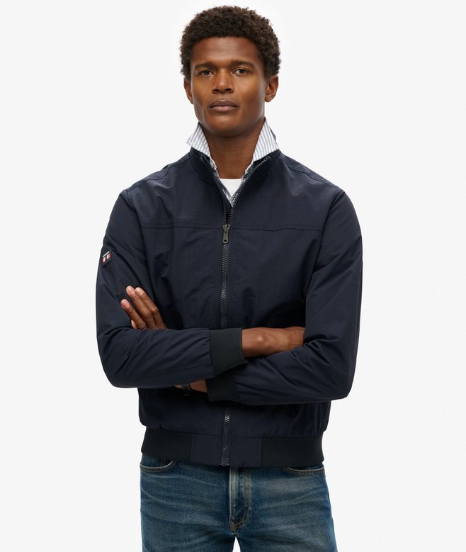 Jaqueta Masculina de Nylon Harrington