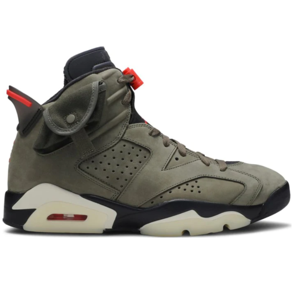 Travis Scott X Air Jordan 6 “Medium Olive”