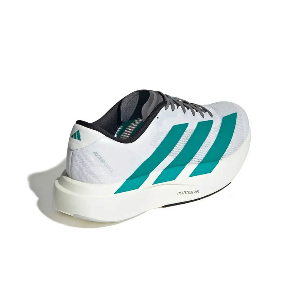 Adizero EVO SL Cloud White Pure Teal - JS4487