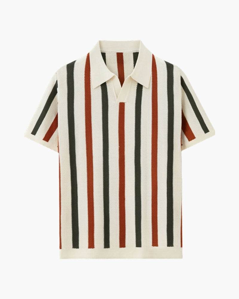 Wearing Resort Knit Stripe Polo