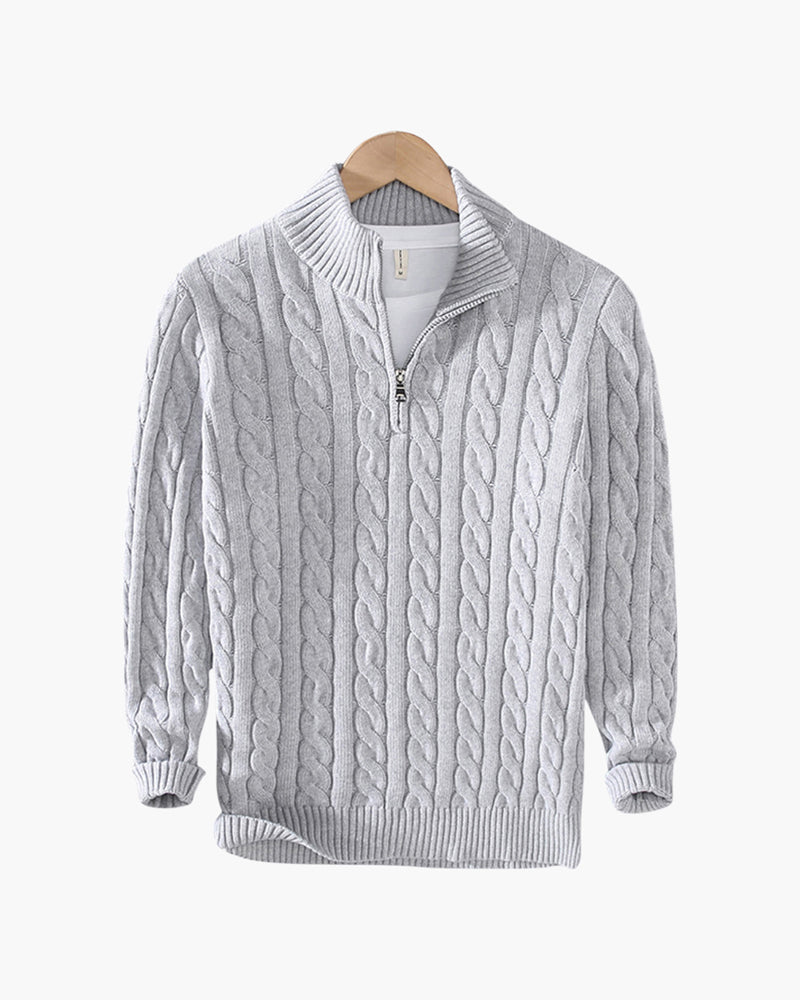 Verbier Luxe Half-Zip Sweater