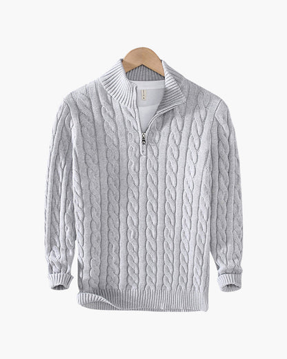 Verbier Luxe Half-Zip Sweater