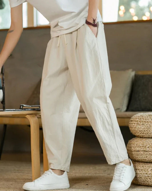 Wearing Men Cancun Cotton Pantalon