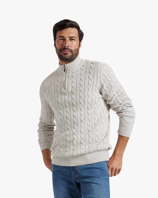 Verbier Luxe Half-Zip Sweater
