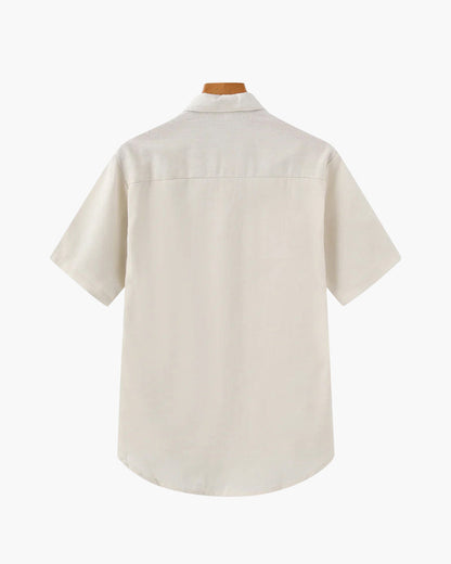 Casablanca Lightweight Linen Polo