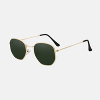 Gold with Green