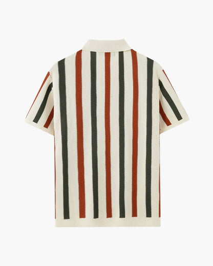 Wearing Resort Knit Stripe Polo
