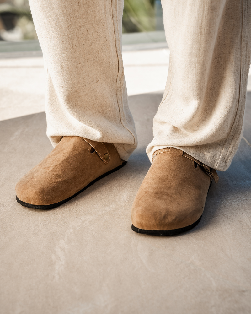 Men’s Comfort Suede Clogs