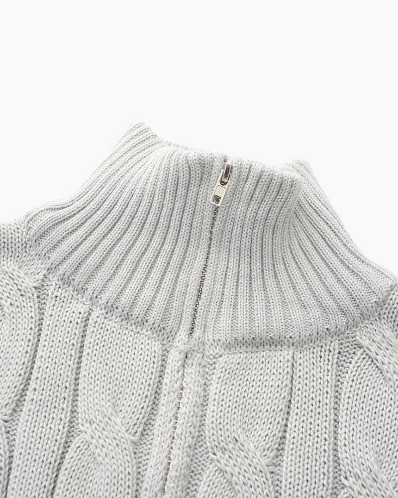 Verbier Luxe Half-Zip Sweater
