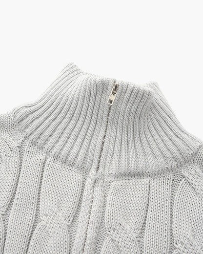 Verbier Luxe Half-Zip Sweater