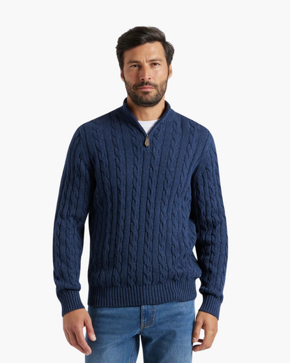 Verbier Luxe Half-Zip Sweater
