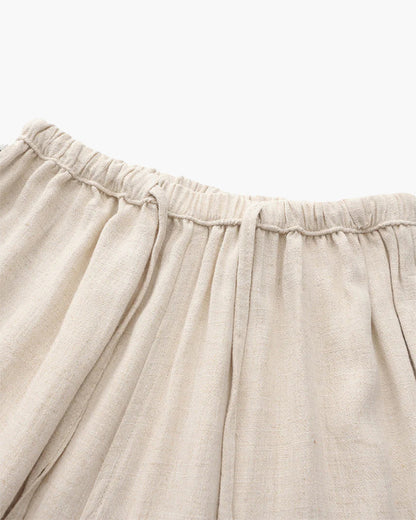 Wearing Marrakech Linen Pantalon