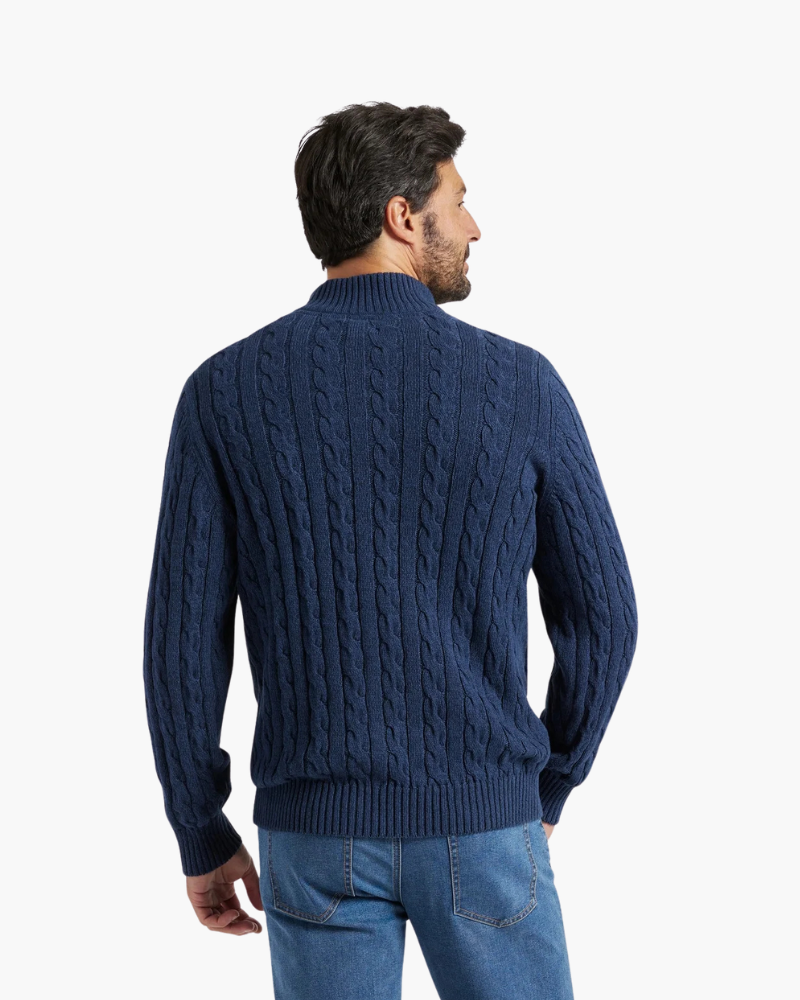 Verbier Luxe Half-Zip Sweater