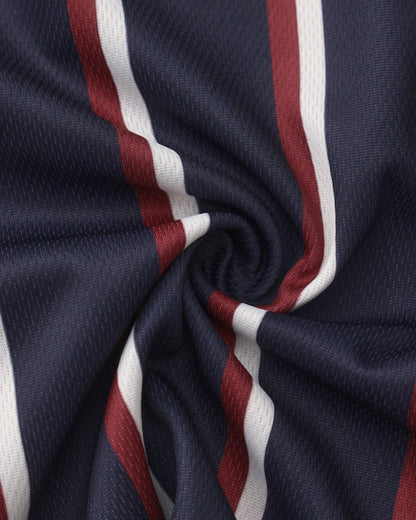 Wearing Resort Knit Stripe Polo