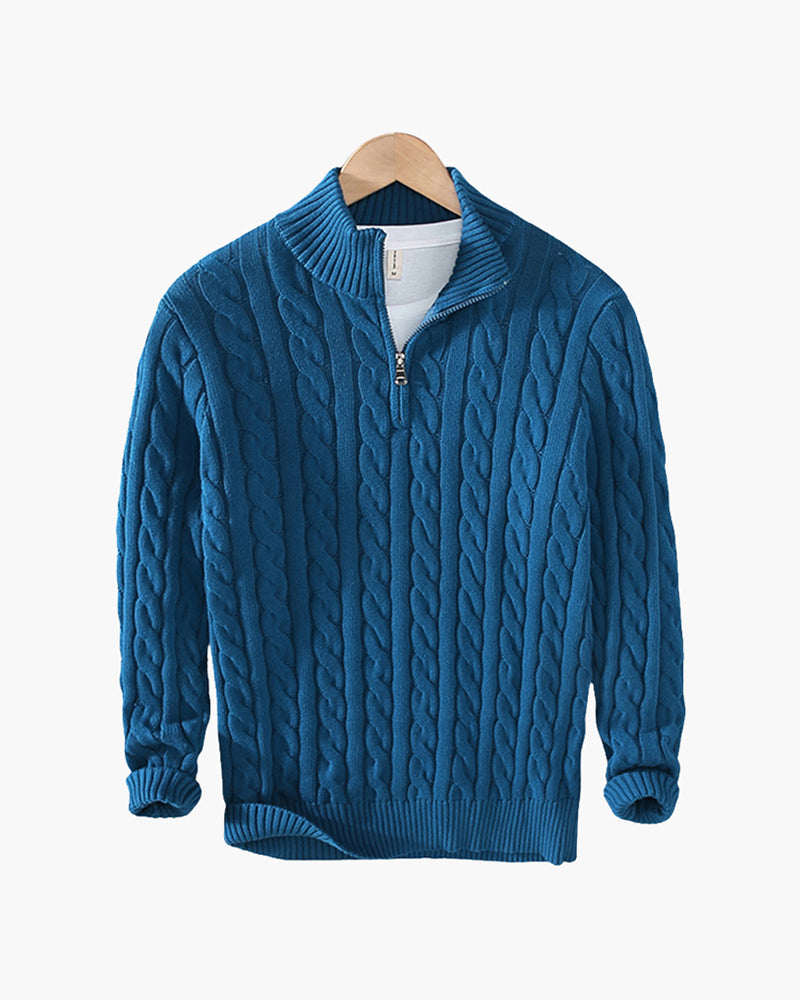 Verbier Luxe Half-Zip Sweater
