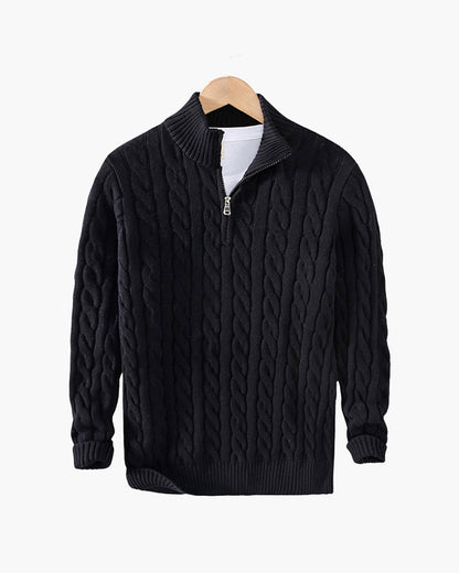 Verbier Luxe Half-Zip Sweater