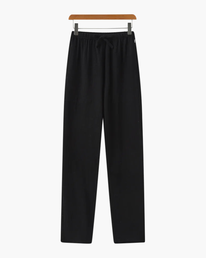 Wearing Marrakech Linen Pantalon