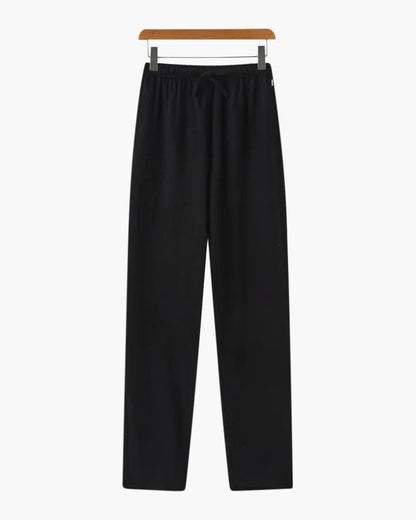 Wearing Marrakech Linen Pantalon