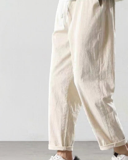 Wearing Resort Lounge Trousers