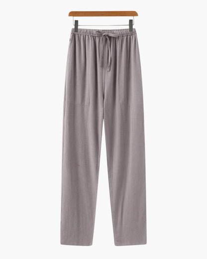 Wearing Marrakech Linen Pantalon