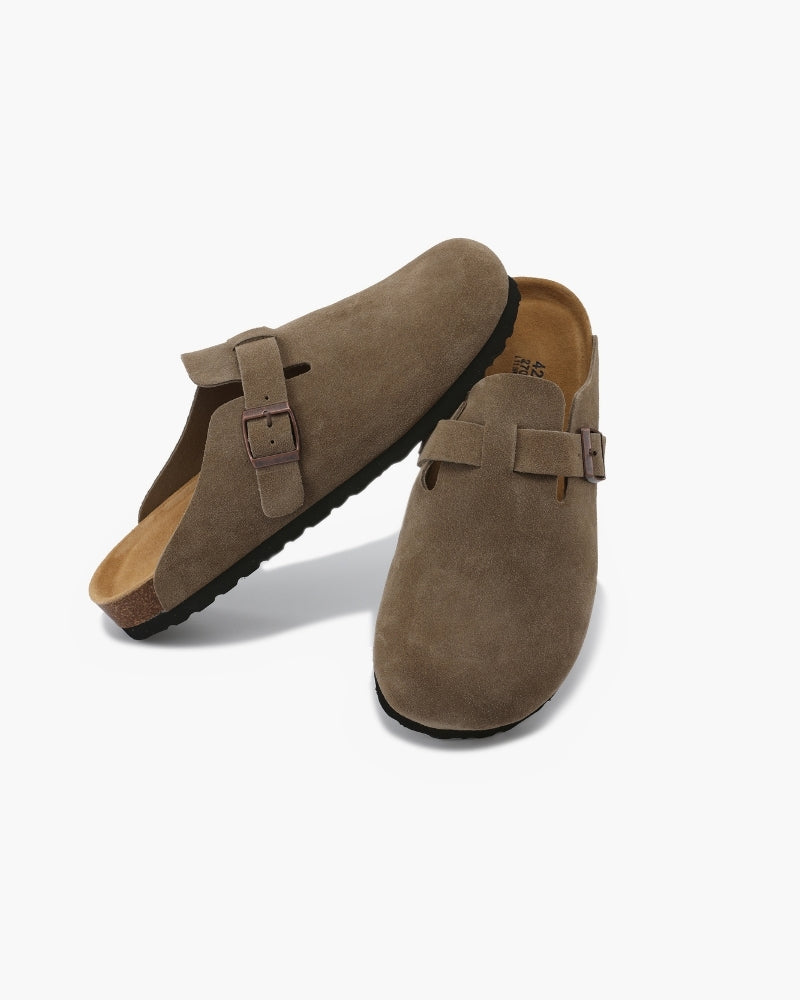 Men’s Comfort Suede Clogs