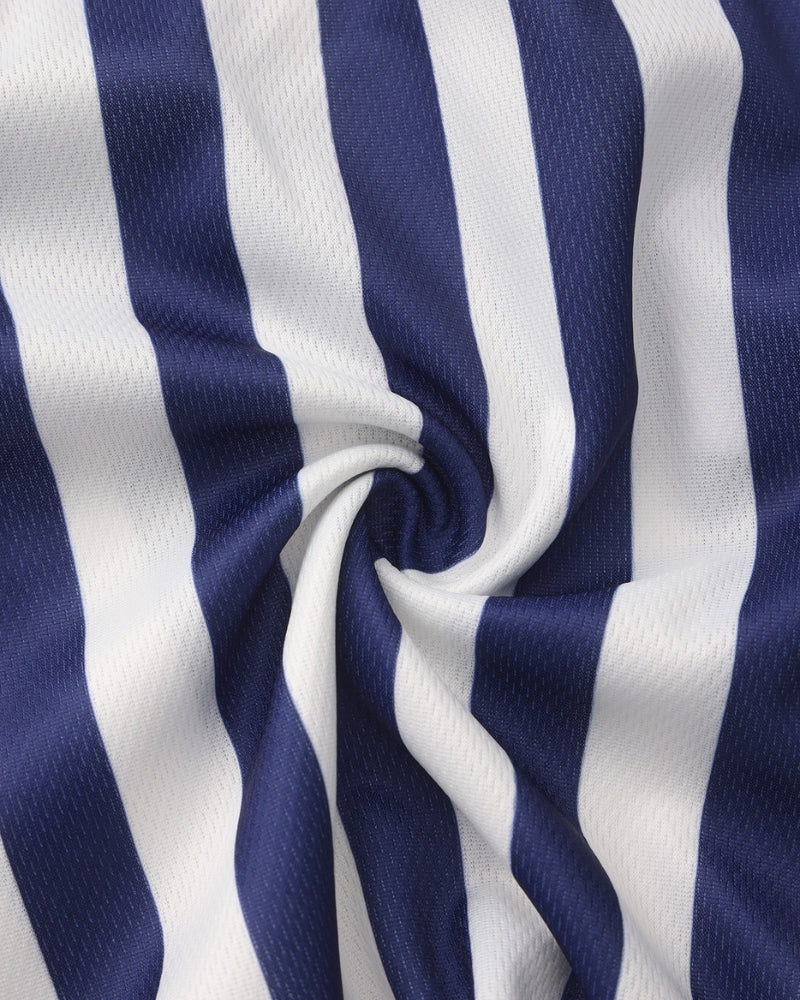 Wearing Resort Knit Stripe Polo