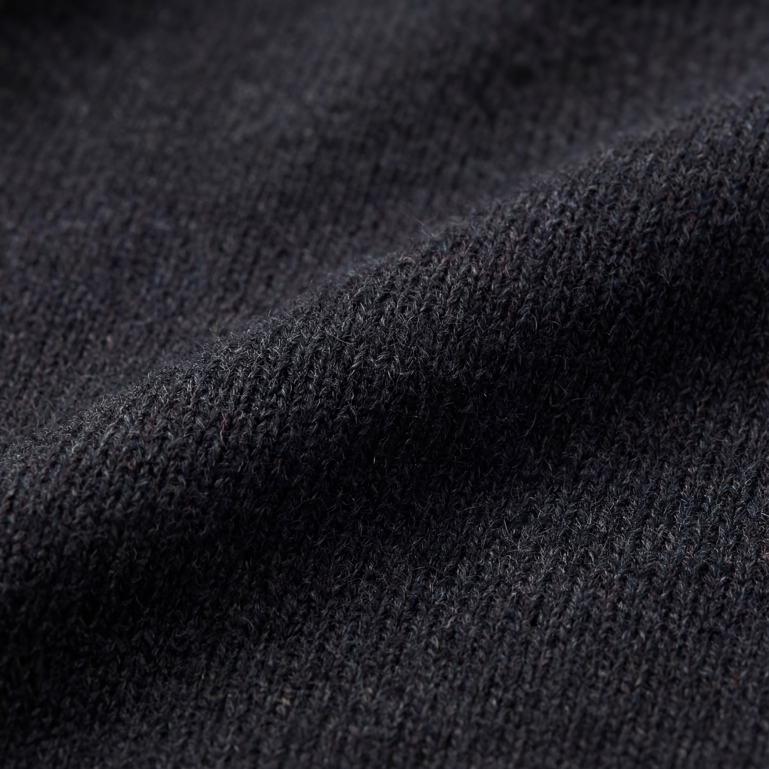 Charcoal Half-Zip Sweater