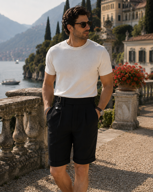 Wearing the Paris Short Pantalon