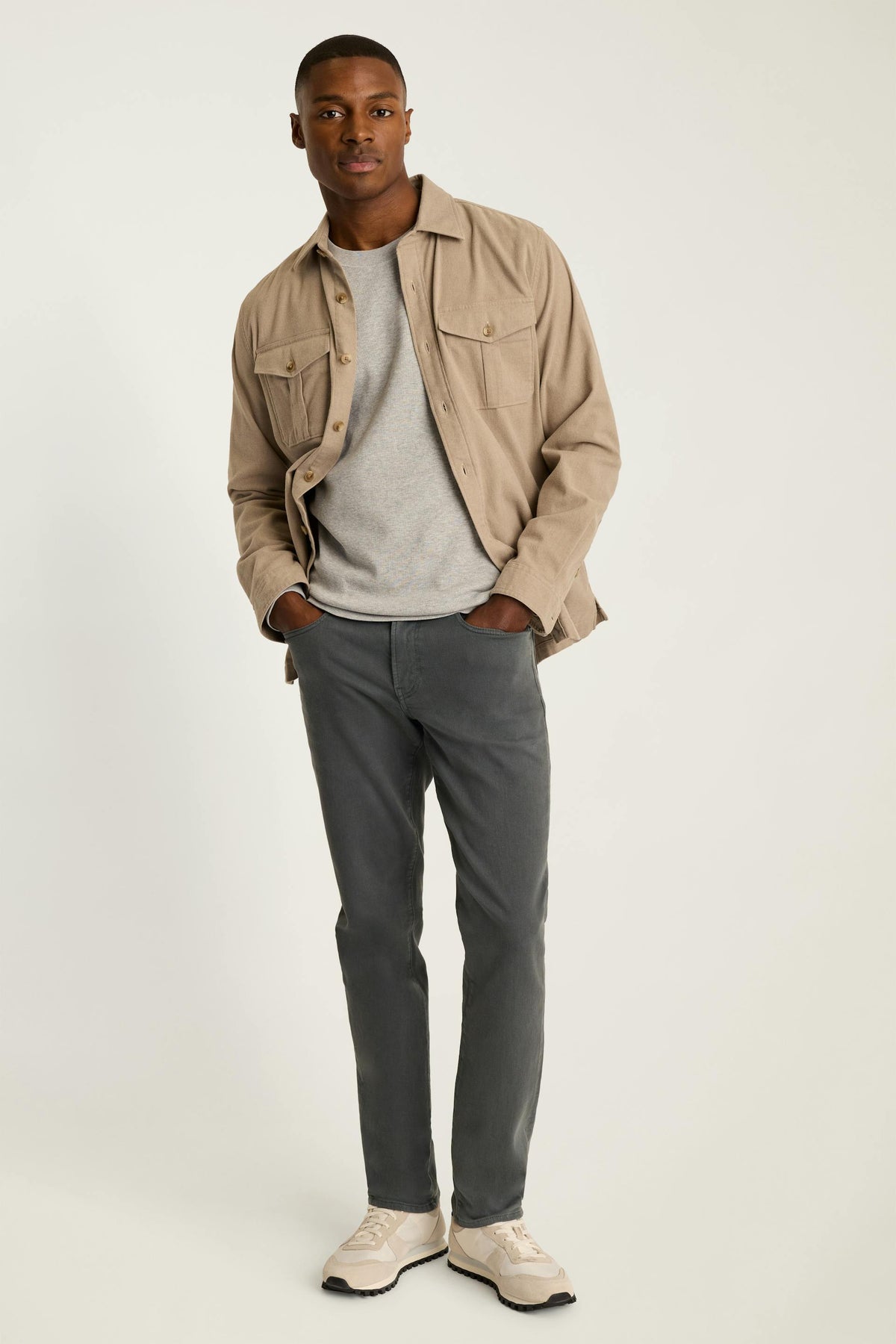 Calça Jeans Masculina Cinza Special